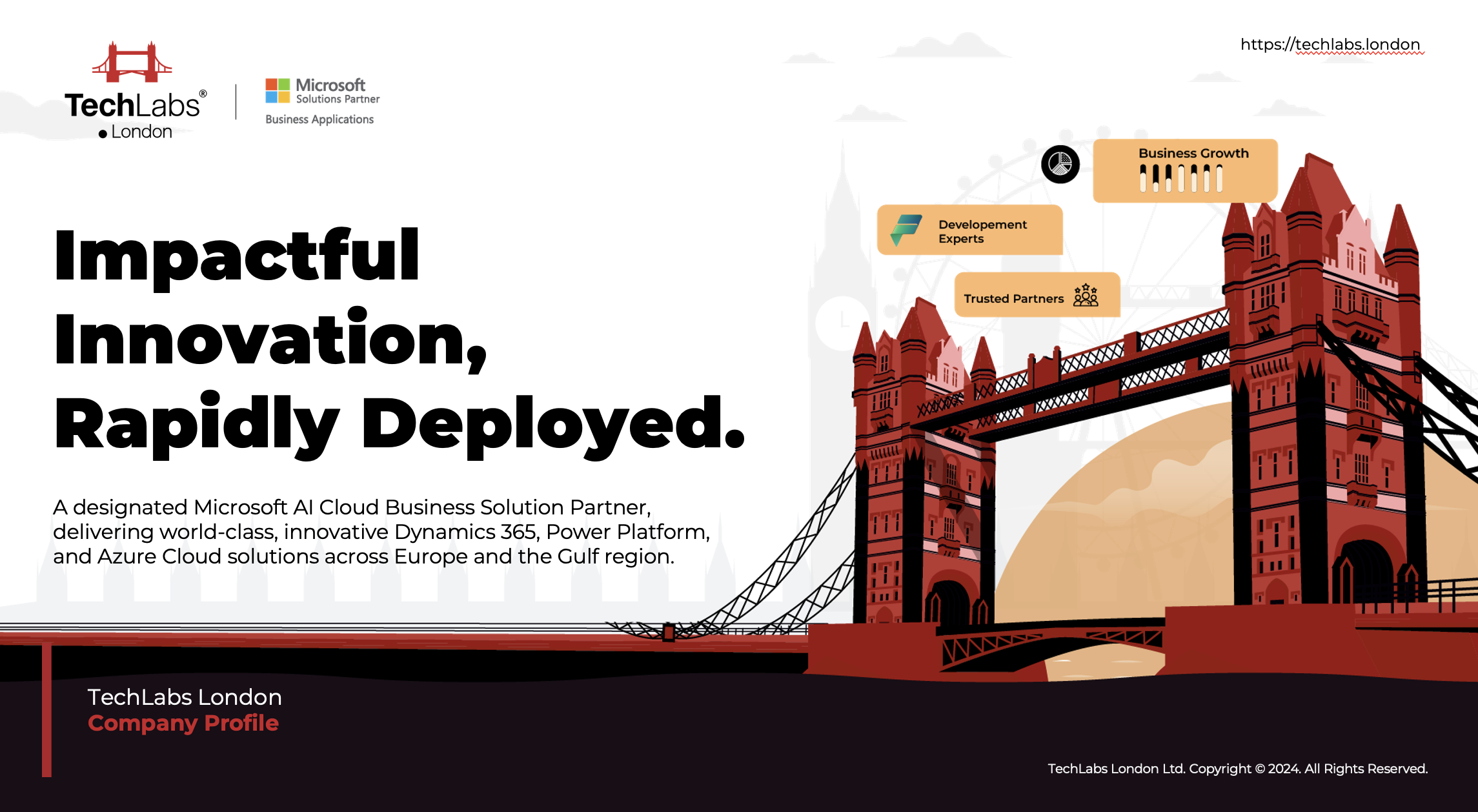 TechLabs London Company Profile cover