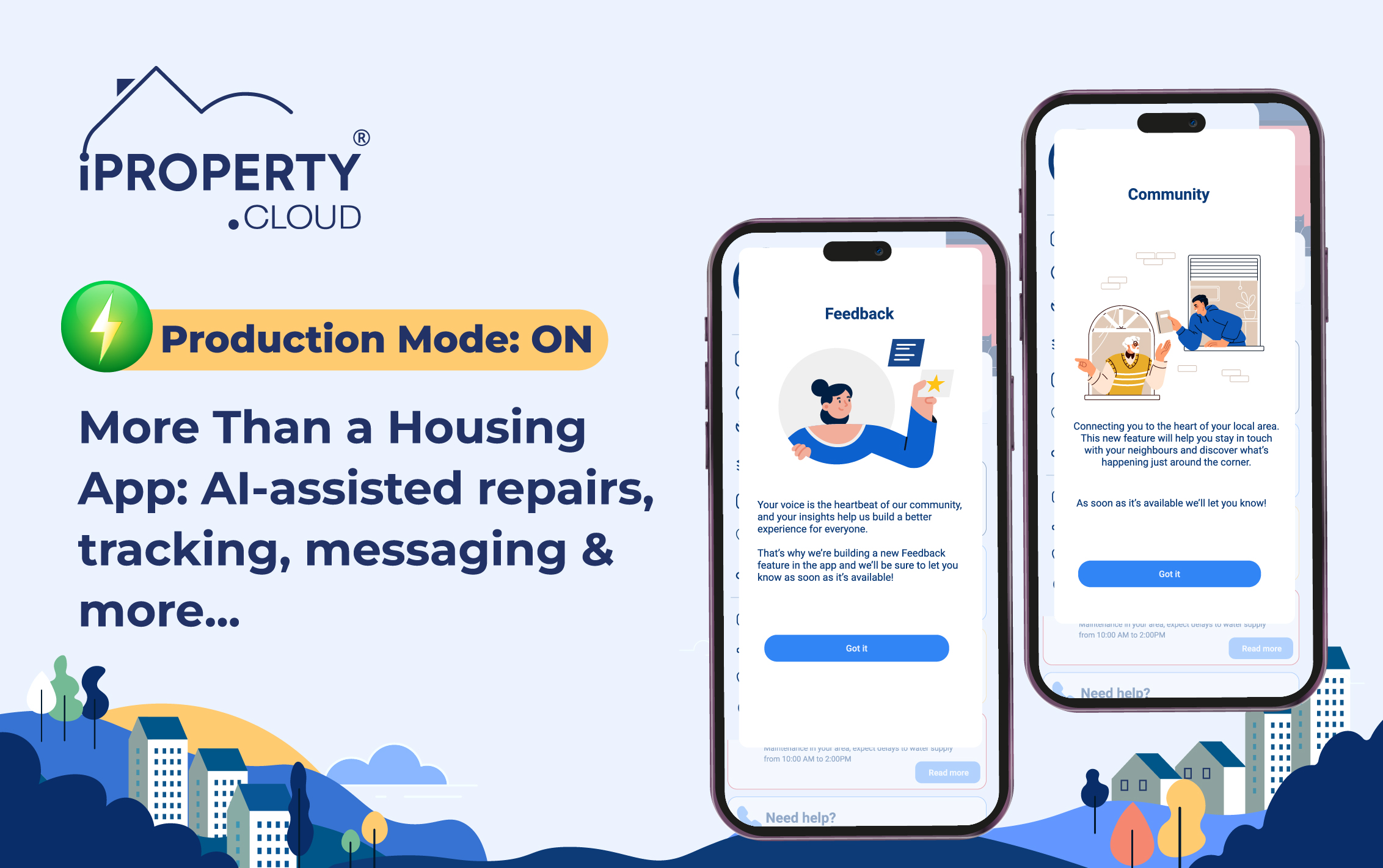 iProperty Cloud LinkedIn post example